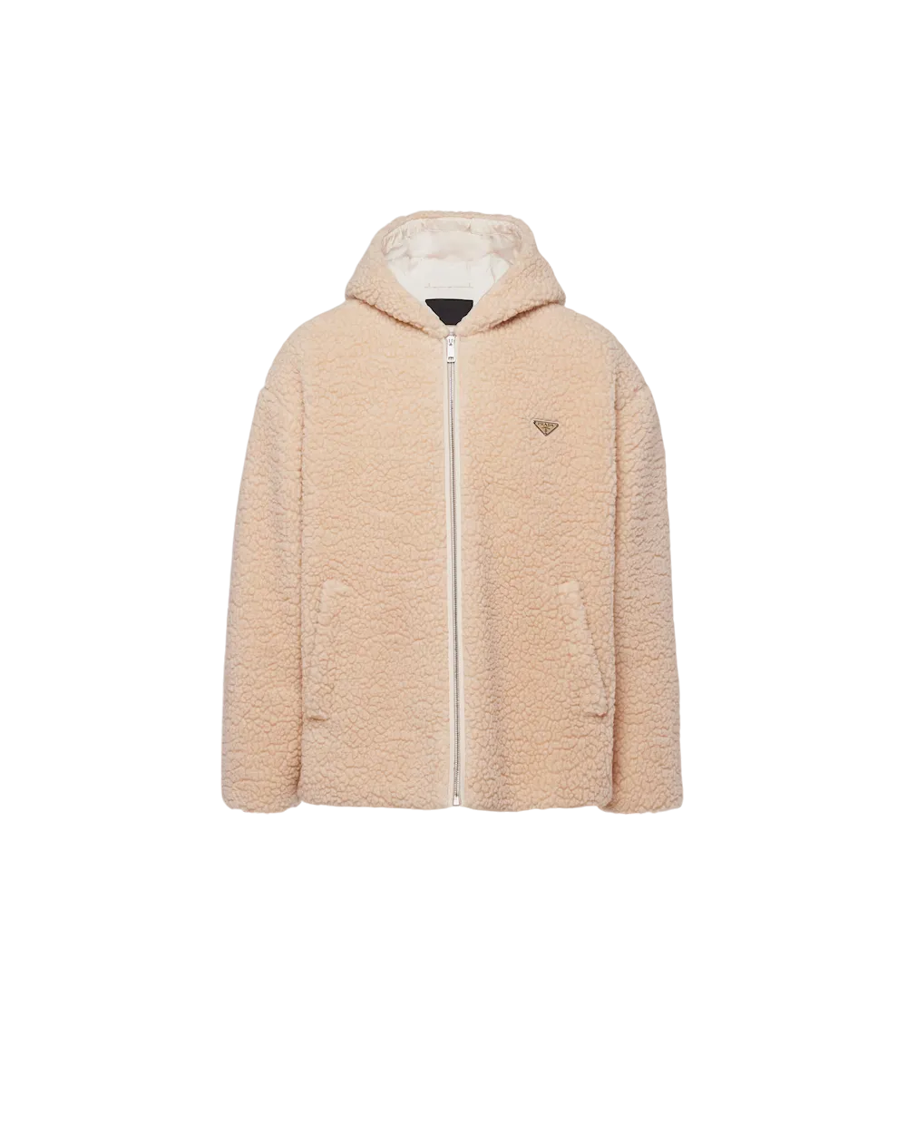 Cashmere and Silk Jacket Albino White